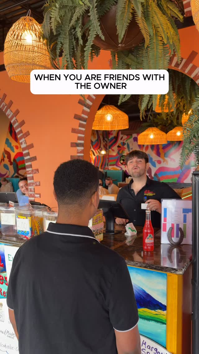 POV: you’re cool with the owner… but your card isn’t 😭
