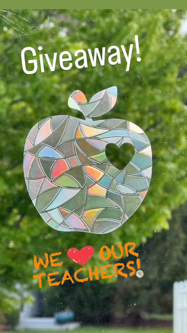 Before Double Rainbow Project, we were teachers. 🍎 We’ve seen firsthand the long days, the quiet impact, and the way teachers show up again and again for their students.
✨ GIVEAWAY TIME ✨
We want to gift these limited edition teacher appreciation sun catchers to the teachers who deserve to be seen and appreciated.
To enter:
• Nominate a teacher (or teachers!) in the comments
• Share this post and a reason why they matter to you
• Tag them if you can (we’d love for them to see it 💛)
We’ll be choosing winners all next week and sending a little light their way. 🌈
Because the right teacher doesn’t just teach… they stay with you. ❤️
#teacherappreciationweek #thankateacher #teacherlove #spreadlight #teacherappreciation