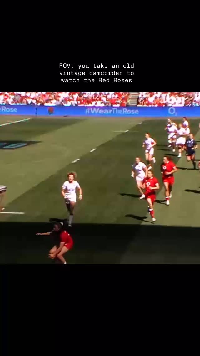 It’s giving Bend It Like Beckham but for the rugby fans. Had the best day in the sunshine at Ashton Gate watching @redrosesrugby against @welshrugbyunion ♥️ we took the old camcorder and istg the zoom on this thing is criminal
#redroses #everyonewatcheswomenssports #retrovibe #weddingvideographer
