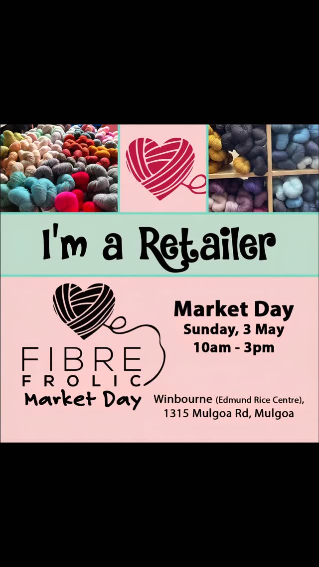 This Sunday, we will be at Fibre Frolic! So come along and check out what's new! Looking forward to seeing everyone there!
#bellevueparkwool #sydney #thisweekend #fibrefrolic #sunday