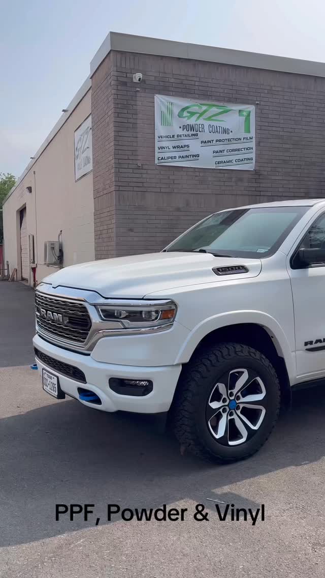 RAM
PPF - installed @impressive_films Matte Paint Protection Film to the entire truck
Powder - coated the wheels in Satin Black
Vinyl - mirrors caps, badges & trim pieces blacked out in Satin Black
Detailing - knocked out an interior detail
Protect your investment, WHOSE Next?
#gtzpowdercoating #ppf #powdercoating #vinylwrap #sanantonio
GTZ Powder Coating & Auto Styling
7819 Fortune Drive Suite 101
San Antonio, Texas 78250
Call/Text 210-627-5273
π Powder Coating
π Paint Protection Film
π Vehicle Detailing
π Vinyl Wraps
π Window Tint
π Chrome Deletes
π Caliper Painting
π Paint Correction
π Ceramic Coating
π High Temp Ceramic Coating