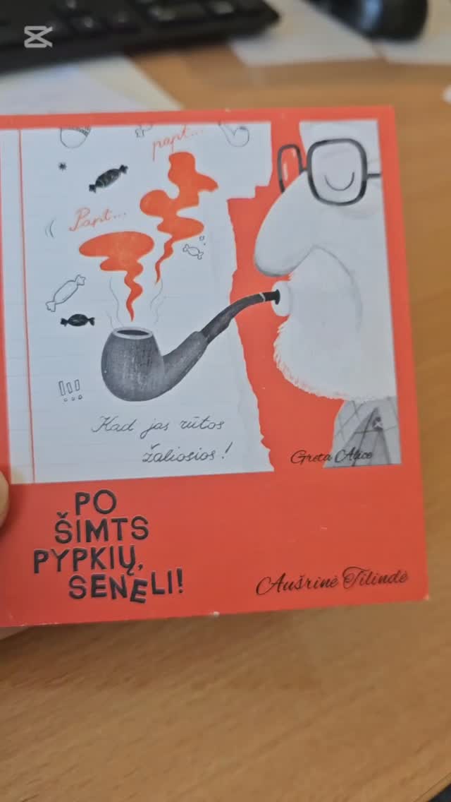 Praėjusį trečiadienį mūsų bibliotekoje lankėsi iliustruotoja Greta Alice, kuri yra iliustravusi ir Aušrinės Tilindės knygą „Po šimts pypkių, seneli!“.
Vienam mūsų skaitytojų – greičiausiam, vikriausiam ir pastabiausiam – ji paliko senelio dovaną.
Užsuk pasiimti!
#pošimtspypkiųseneli #pošimtspypkiųpamestukai #konkursas Greta Alice Varėnos viešoji biblioteka