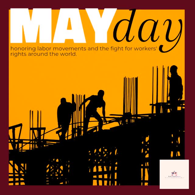 Support workers and end corporate greed. 🌺☀️ #MayDay #NewMonth #SpringVibes #HelloMay" #MadeWithRipl via @Ripl