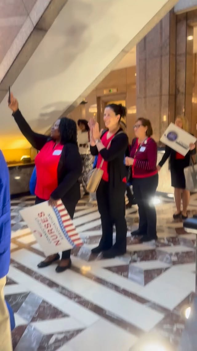 A glimpse into Nurses Day at the Capitol ❤️
Today was powerful.
Thank you to everyone who showed up and used their voice.
This is nursing in action.
And we’re just getting started.
📸 Tag us in your photos.
Use your voice -> CTNurses.org
#NursesDay #CTNurses #NurseAdvocacy #ThisIsNursing