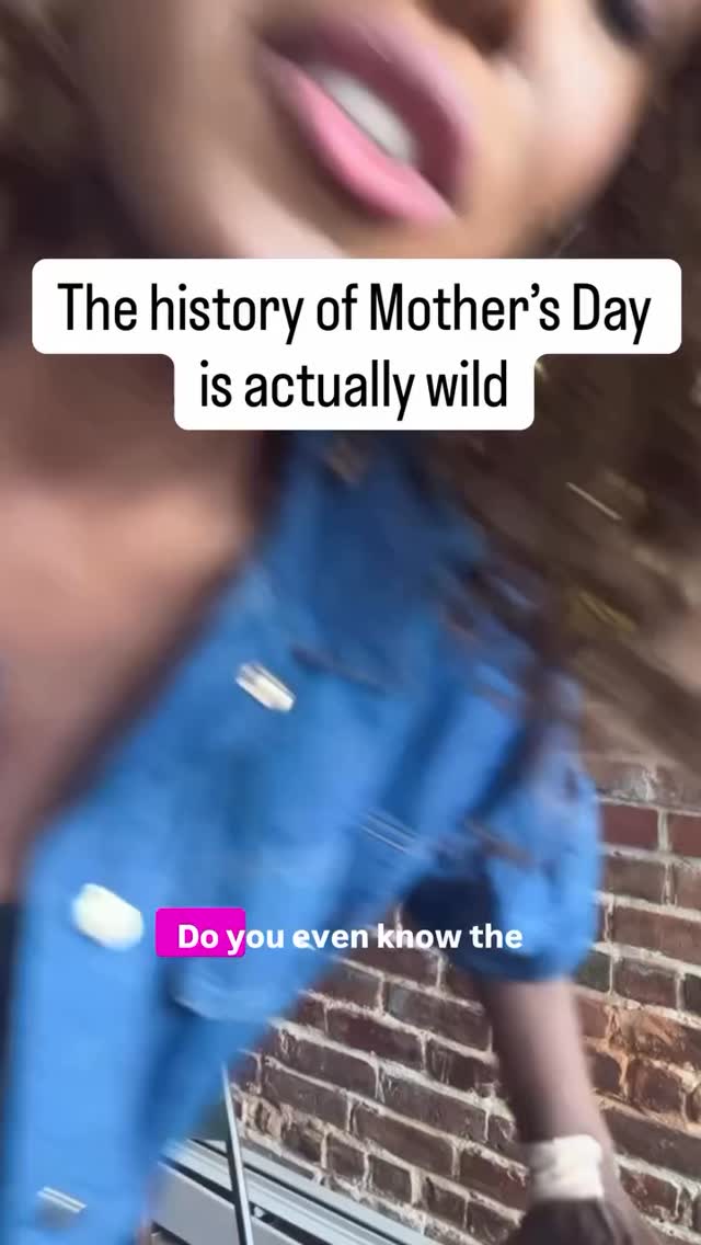 Do you even know the history of Mother’s Day? Mother’s Day started off as a movement of collective action and then of course commercialism got to it and watered it down always interested how things begin and then how we get distracted.
Mothers were seen as the emotional architect of society who lead movements…. happy Mother’s Day to all those who contribute to families.🎥 @cassiedamsel
#MothersDay #MothersDayHistory #Organizer