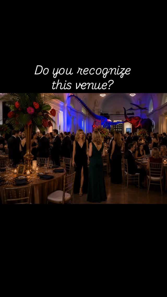 Hotel ballrooms are nice, but there are several stunning museum spaces in Chicago where amazing galas have been held, such as the Field Museum of Natural History. #gala #rtrpartner #fieldmuseum