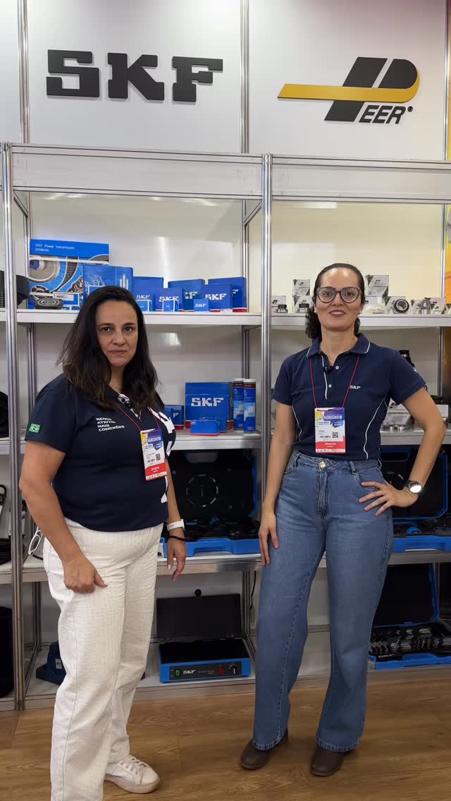Quando duas marcas fortes se unem, o resultado fala por si.
Ao lado da SKF, seguimos elevando o nível de qualidade e confiança no mercado, com uma parceria construída sobre expertise, inovação e credibilidade.
Nossas certificações como CMP (Parceiro Certificado em Manutenção) e Distribuidor Agrícola reforçam esse posicionamento e mostram que estamos prontos para entregar ainda mais valor juntos.
Duas marcas. Um propósito: excelência
