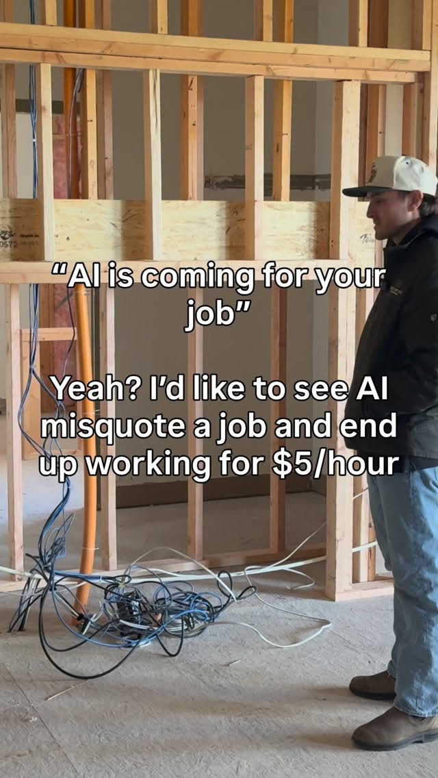 With AddWork, you’ll never misquote a job again 😅
#addworkapp #customhomes #constructionsolutions #aitakeover
