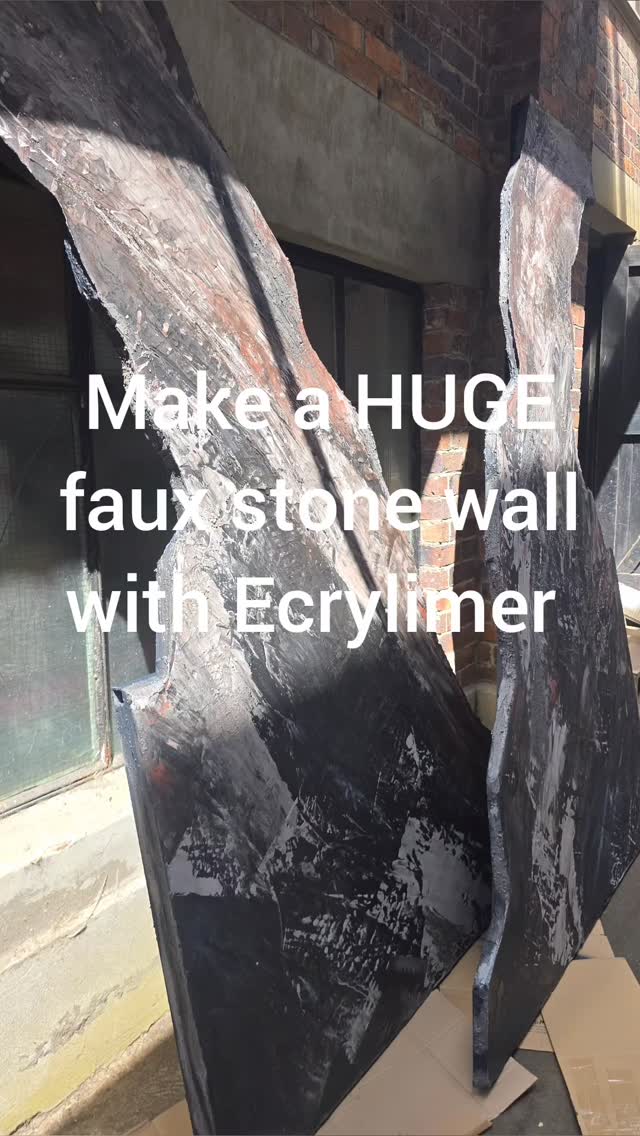 Ecrylimer Eco Resin is not just for small pretty things. We used it to make a massive faux stone wall, because apparently I cannot leave a material alone until I’ve pushed it into ridiculous territory 🤣
This is the bit I love — Ecrylimer can behave beautifully in small moulds, then turn around and do this massive theatrical/commercial majesty!
Full build is on the blog.
.
.
#bramblier #propmakers #setdesign #eventdesign #fauxstone