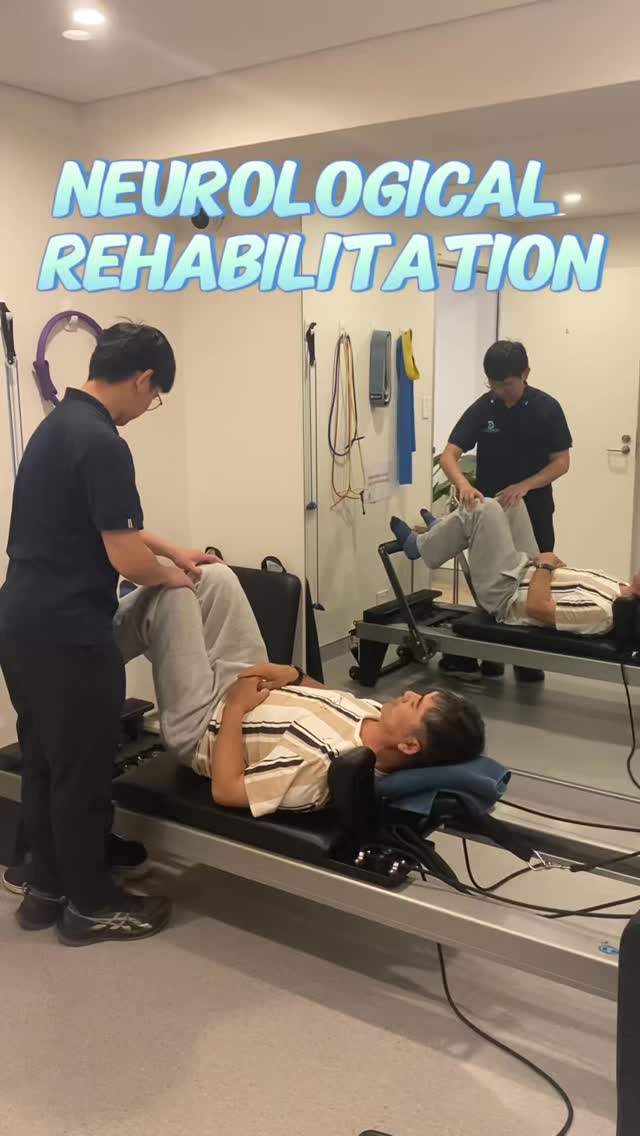 Neuro rehab is not about “getting stronger” overnight.
It’s about re-educating the nervous system 🧠—one movement at a time.
• Sit to stand with weights for closed-chain coordination 🔄
• Hip flexion for swing phase preparation 🦵
• Knee extension for stance stability 🏃🏻♀️➡️
• Reformer DLP for graded resistance training ⚙️
• Reformer Glute bridges for posterior chain activation 💪
Repetition and task specificity remain the primary drivers of recovery 📈
#neurorehab
#rehabilitation
#stroke
#physiotherapy
#rehab