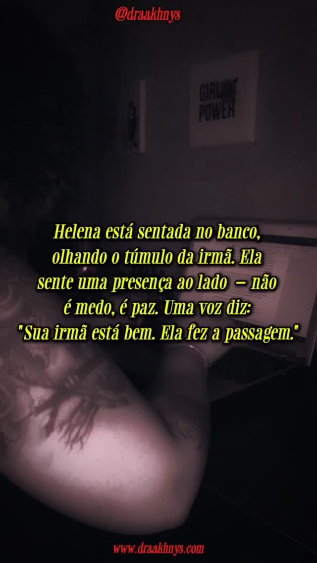 Ela foi ao cemitério para falar com a irmã morta. Quem respondeu foi um espírito que a esperava há anos.
📖 O Amigo do Cemitério — Contos Nocturnos | Antologia do Assombro
🕯Link na bio