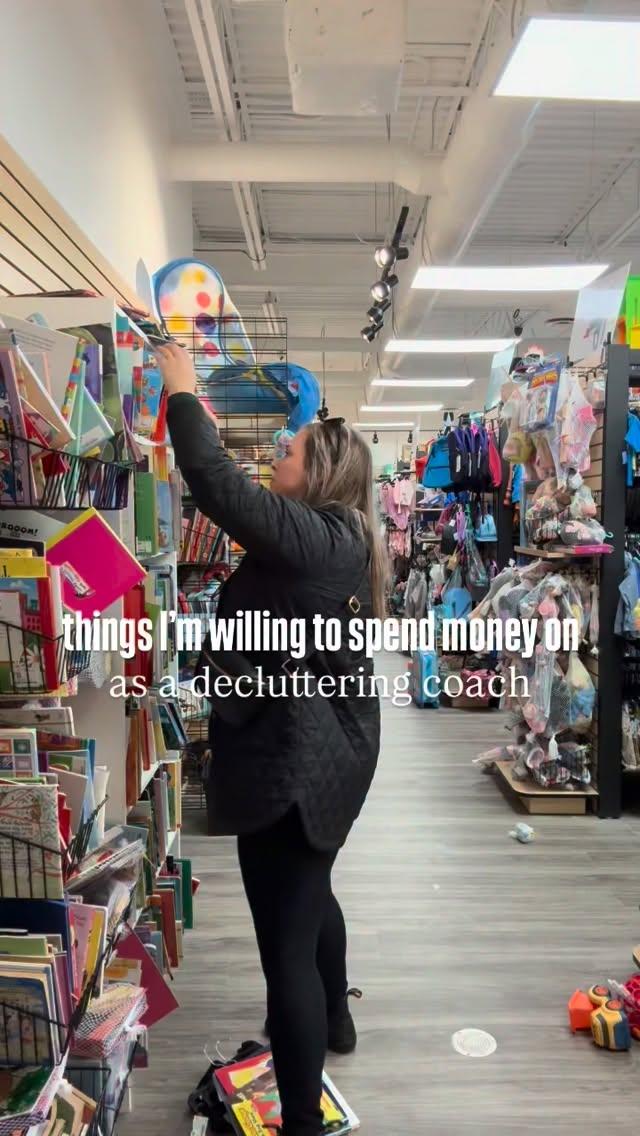 things I’ll happily spend money on
& never feel guilty about
+ travel - because getting out of your space reminds you how little you actually need in it
+ my health - therapy, movement, backyard sauna… the stuff that actually supports your life, not just your closet
+ good food - for the experience of it - the gathering, the pause & sitting down to something thoughtful, creative, a little unexpected - worth it every time
+ second-hand toys & equipment - kids outgrow things fast, the planet doesn’t need more “brand new,” and your home doesn’t need the overflow
+ experiences - because memories don’t need storage bins
when your money is going toward things that add to your life (not your clutter), everything feels a little lighter
what’s on your spend freely list?
_________
Travel
Second hand shopping
Experiences > things
Good food
Decluttering
Simplified storage
Simplify your home
Professional organizer
Family homes
#professionalorganizer #homeorganization #organizedliving #simplifyyourhome #declutteredlife