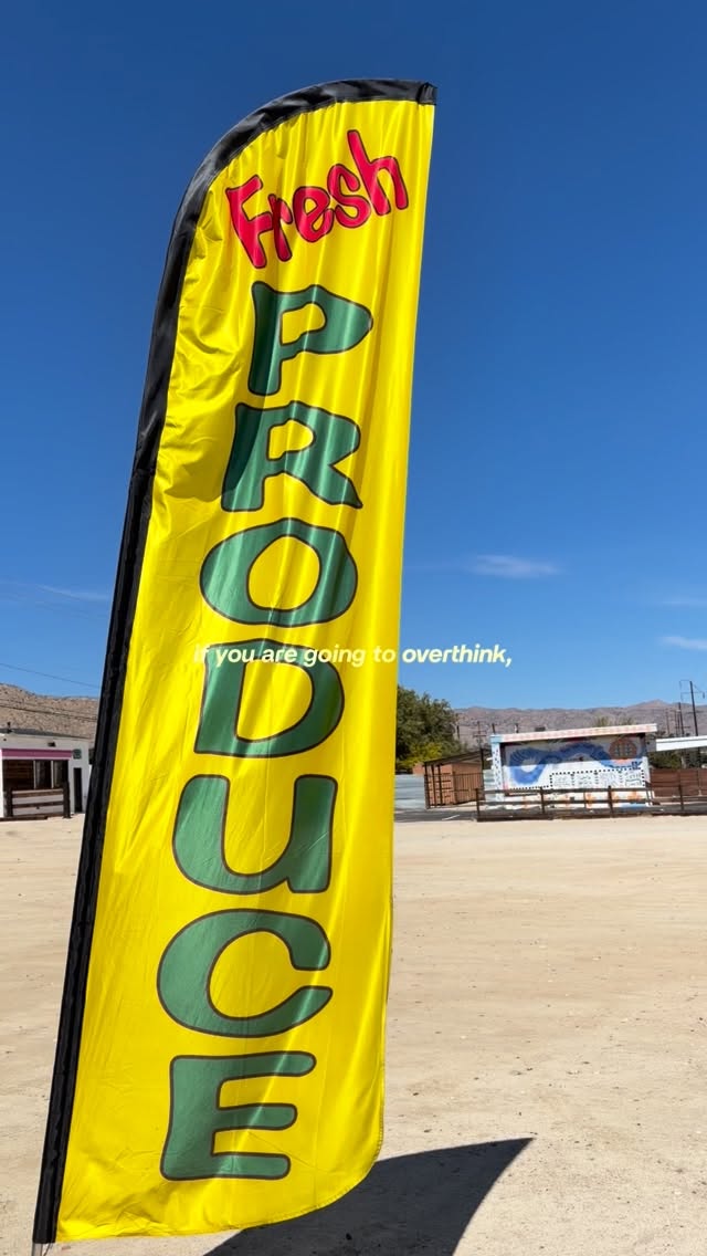 In Morongo Valley, just before the pavement ends and your official vacation starts, there is one essential stop we hope you make: @morongovalleyproduce .
Trust us when we say this is the last ingredient to a truly relaxing evening.
Support local. Eat well.
#shoplocal #farmstand #staylikealocal #morongovalley #wellnesstravel