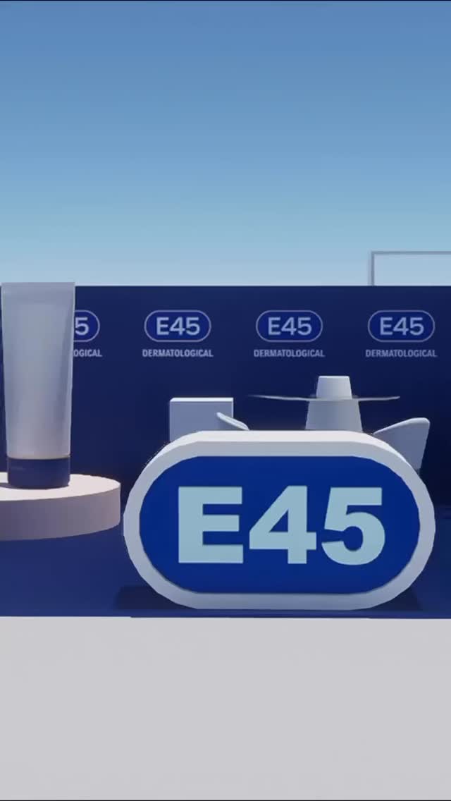 From render to reality - a look back at this exhibition stand we brought to life with the team at E45.