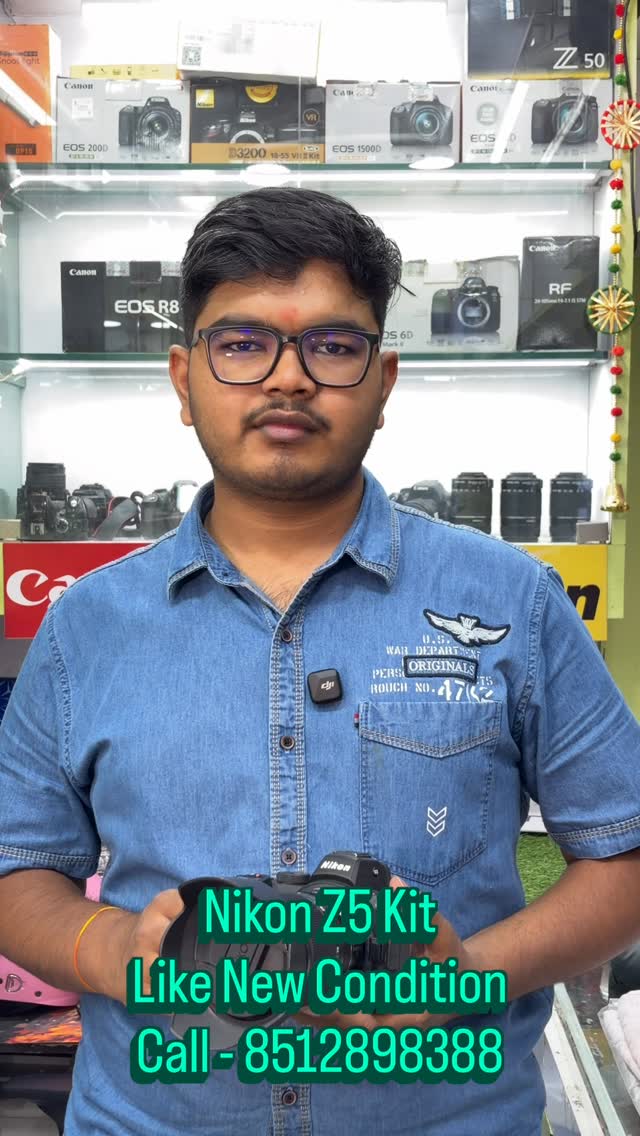 Nikon Z5 Kit with 24-70mm f4
Unused Like