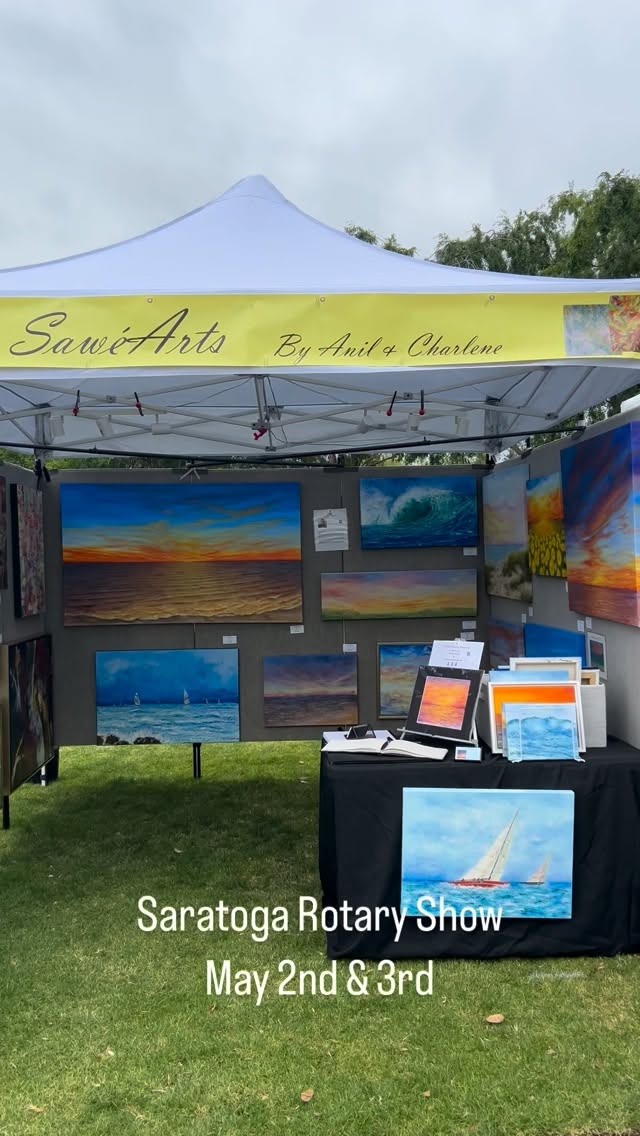 At Saratoga Rotary Art Show this weekend
#sunsets #seascapes #abstracts #oceans #surfing