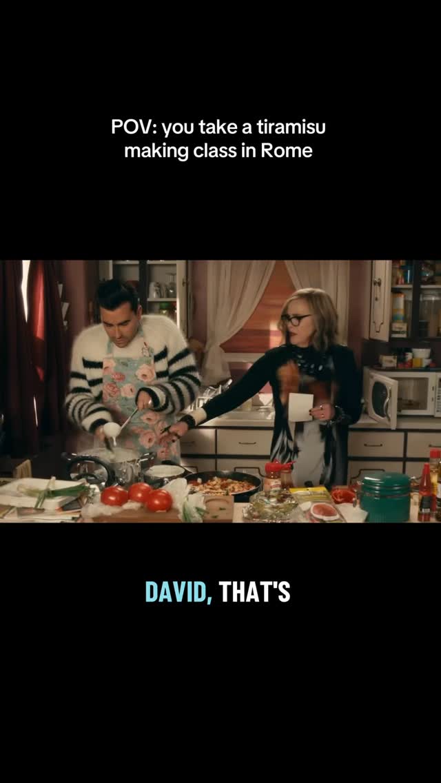 David Rose walked so that we could finally understand how to fold it in 🇮🇹🥣
#studyabroad #tiramisu #folditindavid #schittscreek #romeweekend