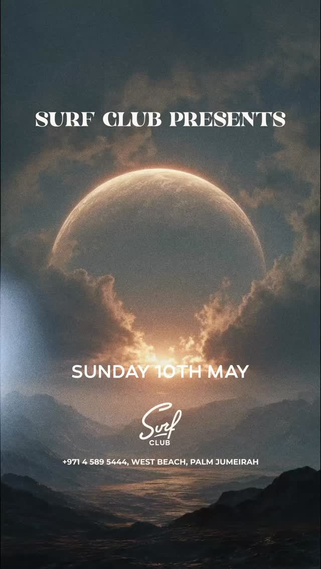 Where the night moves without interruption.
@coremusic_ofc, @john_bowtie, @kay_tek and @rebelicious.music carry the energy from one moment into the next, building a Sunday that feels effortless, immersive, and fully alive.
Sunday 10th May, Kaytek +Friends.
A rhythm that stays with you long after.
#SurfClubDubai #OnlyForWanderers