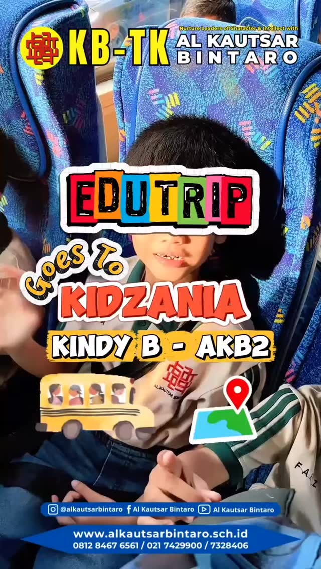 Edutrip Goes to KidZania
Kindy B - Al Kautsar Bintaro 2
Kegiatan edutrip di KidZania Jakarta ini memberikan pengalaman belajar yang interaktif dan menyenangkan bagi anak-anak melalui berbagai simulasi profesi.
Anak-anak berkesempatan mencoba berbagai peran seperti dokter, pemadam kebakaran, koki, dan profesi lainnya. Melalui aktivitas ini, mereka belajar tentang tanggung jawab, kerja sama, serta melatih kemandirian dan kepercayaan diri.
Selain itu, anak-anak juga dikenalkan pada konsep sederhana dunia kerja dan pengelolaan uang dengan cara yang seru dan sesuai usia. Kegiatan berlangsung dengan penuh keceriaan dan antusiasme, menjadi pengalaman belajar yang berkesan bagi seluruh peserta. ๐
#Edutrip #Kidzania #BelajarProfesi #AnekaProfesi #AlKautsarBintaro
CONTACT US
WhatsApp : wa.me/6281284676561
Jl. Graha Bintaro Utama GR.13 No.25
Jl. Cendrawasih No.28, Tangerang Selatan
Telp : (021) 73883206 / 7423364 / 7429900 / 7328406
Email : contact@alkautsarbintaro.sch.id