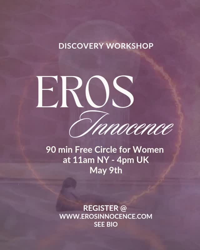 Dearest Women,
As Life sent me a new fecund ground, I will hold a free circle to dive into the Essence of Eros Innocence.
This free discovery online workshop will be held on May 9th at 11am NY - 4pm UK time.
Registration + Info - see bio
Bowing to the throbbing pulse of Eros,
Bindu
#womencircle #wombwellness #femininewisdom #sacredfeminine #divinefeminine