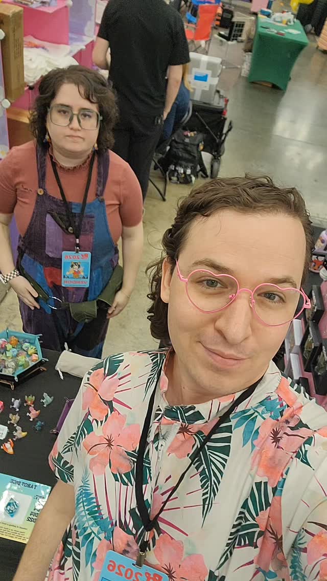 we at indy popcon! Come see us! or else!
