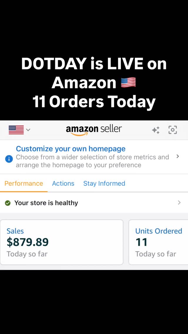 DOTDAY is now live on Amazon 🇺🇸
11 orders in today - strong start, and just getting started.
Built for contractors, landscapers, farms, and serious DIY projects that need weed control that actually lasts.
#DOTDAY #AmazonLaunch #WeedBarrier #LandscapeFabric #groundcover