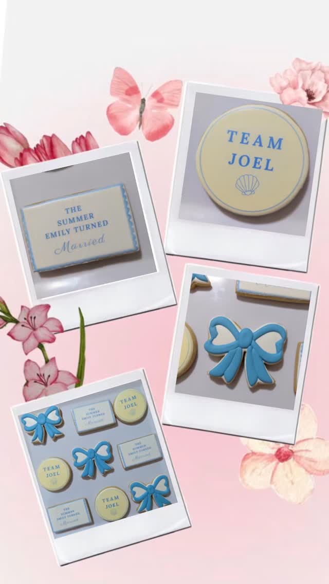 The year Emily turned married ๐๐ช
A bridal set inspired by romance, sunshine, and a love story worth celebrating ๐ These cookies were giving main character energy with the sweetest bridal vibes. ๐
โMissโ to โMrsโ never looked so delicious ๐