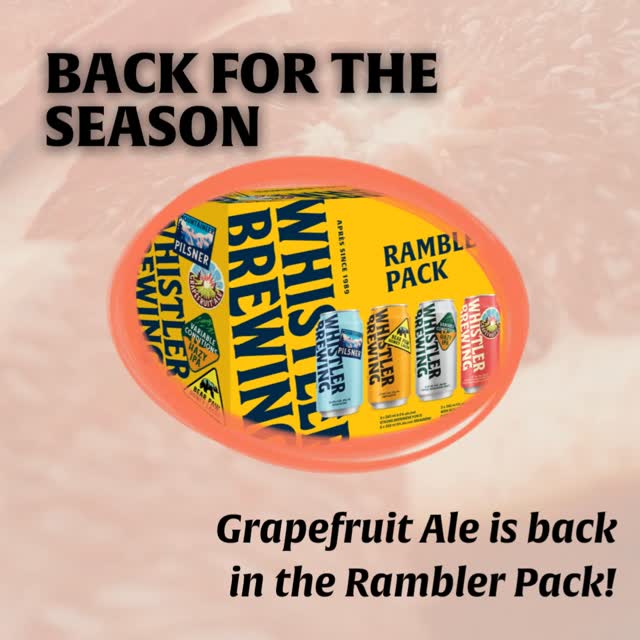 Guess who's back on the Rambler Pack!