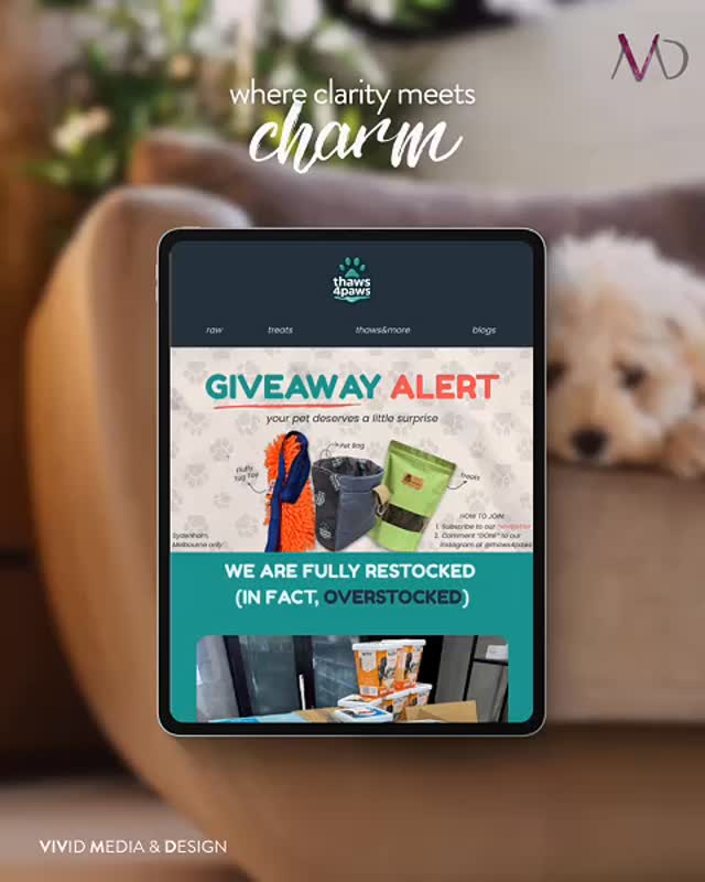 Where clarity meets charm ✨
This weekly newsletter was designed to turn information into something easy to read, visually engaging, and impossible to ignore. Every layout is built with structure, flow, and personality in mind, so your message does not just get seen, it gets understood.
If you are looking for newsletter designs that feel clean, intentional, and on-brand while still standing out in the inbox, we have got you covered.
Ready to elevate your next send? Let us design it properly 💌
Check us out at www.vividmediadesign.au�
#VividMediaDesign #NewsletterDesign #EmailMarketing #CreativeStudio #SocialMediaManagement #DesignThatConnects #DigitalDesign #VisualStorytelling #CreativeInspo #ContentDesign #ModernDesign #WebsiteGoals
