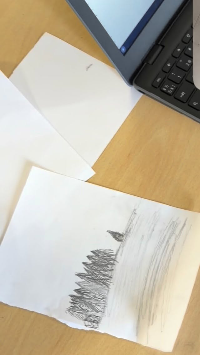 Skapande av bilderböcker pågår för fullt ✍️📝 📖 #skriva & #ilustrera #egnaböcker