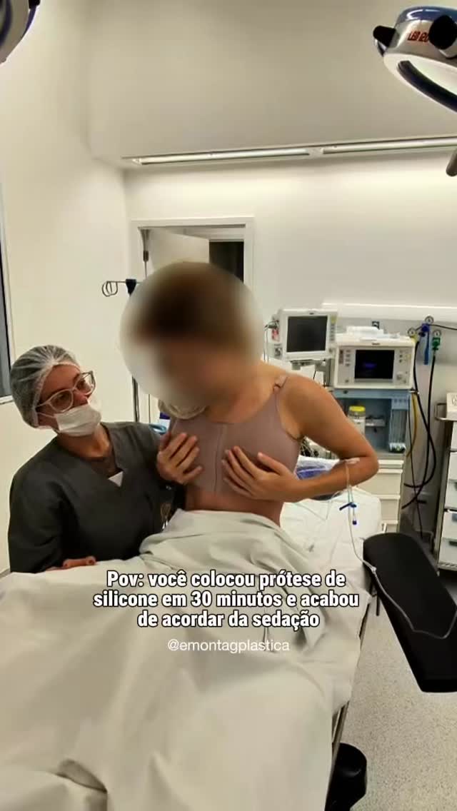 Qual seria a sua reação? Comenta aqui.
30 minutos, mamas maiores e recuperação ultra-rápida com Preservé.