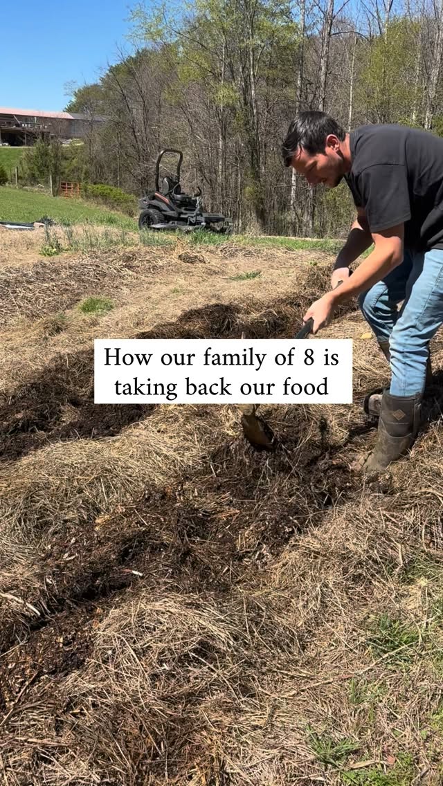 One step at a time friend, cause security is not found in the grocery store.
#homestead #farmlife #country #simple
