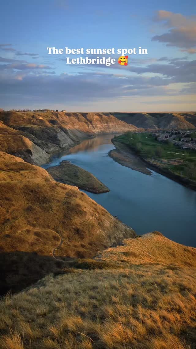 The best sunset spot in Lethbridge