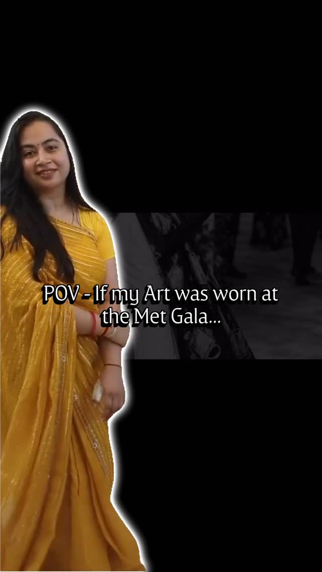 If my artwork walked the Met Gala… would it make the cut? 👀🎨
Be honest 👇
#metgala #wearableart #fashionisart #metgala2026 #artistoninstagram