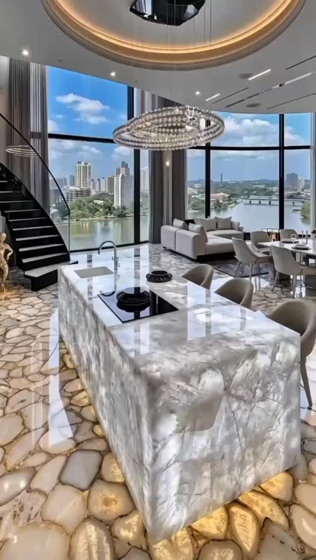 ✨ Duramica GlassOnyx Gemstone Panels with Backlighting ✨
Natural gemstone panels with integrated backlighting, designed for luxury interiors, feature walls, bars, reception areas, boutiques, hotels and private residences.
Each panel reveals the natural depth, colour structure and translucency of the stone, creating a dramatic illuminated surface for high-end architectural and interior design projects.
💎 Natural gemstones
💡 Integrated backlighting
🏛️ Luxury interiors & architecture
🪨 Stone panels for feature walls
#Duramica #DuramicaStone #DuramicaLightweightStone #naturalstone #naturalstones #stonepanels #lightweightstone #compositestone #architecture #onyx #backlitonyx #backlitstone #interiorlighting #backlightingpanels #ledbacklightingpanels #glassbacklightingpanels #interiors #interior #design #homedecor #designinspiration #interiordesign #moderninteriordesign #designdeinteriores #luxuryinteriors #sustainabledesign #stonefloor #interiorstyling #modernhomedecor #contemporaryinteriordesign