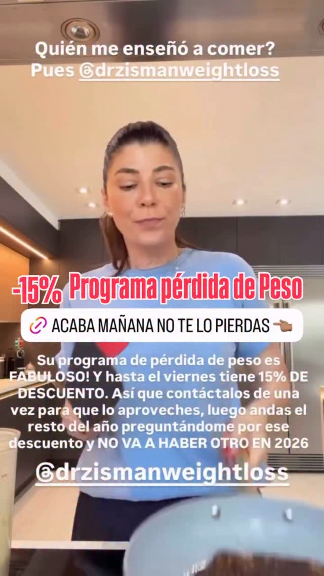 @anabelleblum (21 libras menos, balance hormonal y resultados que sí se mantienen!) nos dice que después de 2 años que hizo nuestro programa , sigue aplicando todas las herramientas que aprendió con nosotros. Y eso es exactamente lo que buscamos: no solo ayudarte a perder peso, balancear hormonas y tu salud sino además, darte las herramientas necesarias para mantenerte a largo plazo.
🌸15% de descuento termina MAÑANA por Mother’s Day.📞 305-466-9500 o regístrate en el link y te llamaremos para ayudarte . https://mailchi.mp/drzisman.com/mothers-day-2026
#WeightLoss #BalanceHormonal #Wellness #mothersday