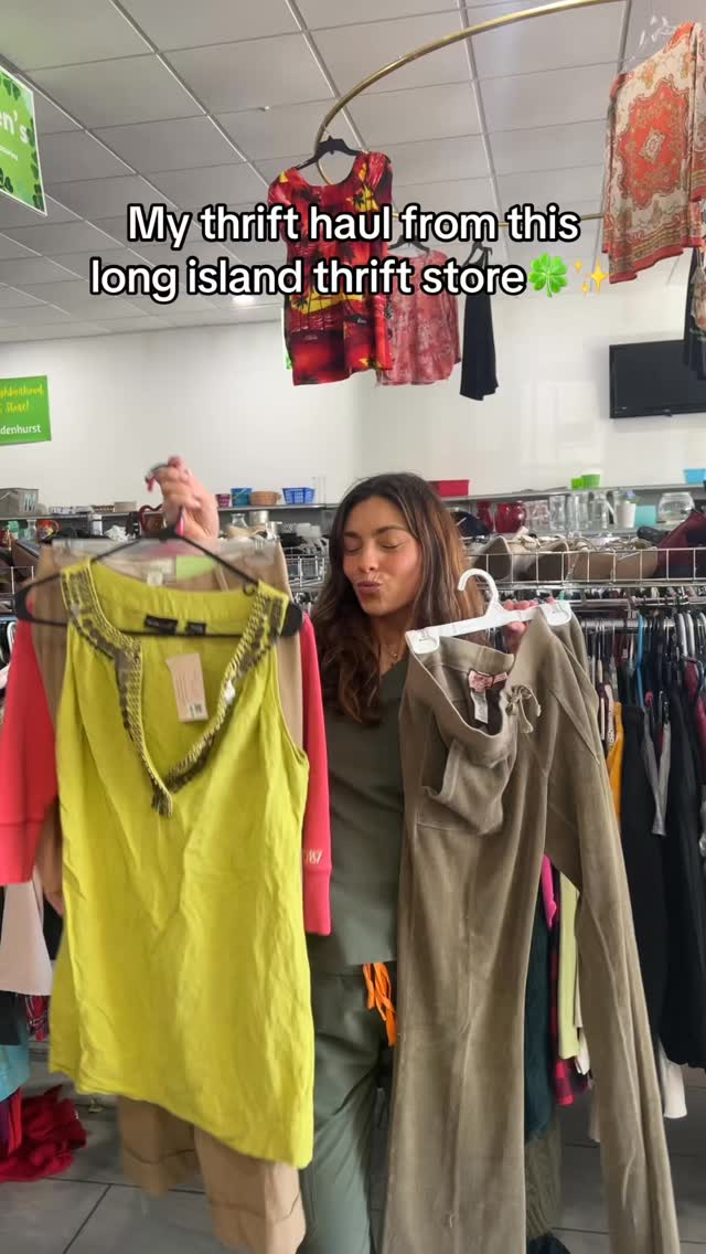 Come get your own thrift haul at Fourleaf Thrift at 634 Wellwood Ave in Lindenhurst NY!! #longislandthriftstore #thrifthaul #thriftfinds