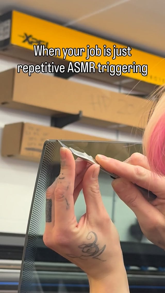 They say if you do what you love, it’ll never be work 😘
#tint #ppf #asmr