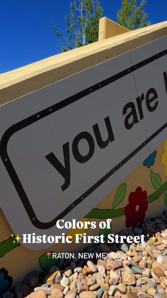 Raton is YOUR PASS TO a colorful Spring 🌷
Take a walk through colorful downtown and enjoy...
❤️ Locally made art at Old Pass Gallery
💛 Fresh coffee + iced drinks
🦋 Carl Swanson mural
🍀 Beautiful greenery near Raton Amtrak Station
💜 Bumble bees buzzin'
🖤 Boots + hats galore!
🤎 Award winning Raton Mainstreet
#NewMexicoTrue #NewMexico #RatonNM #ExploreRaton #RatonNewMexico