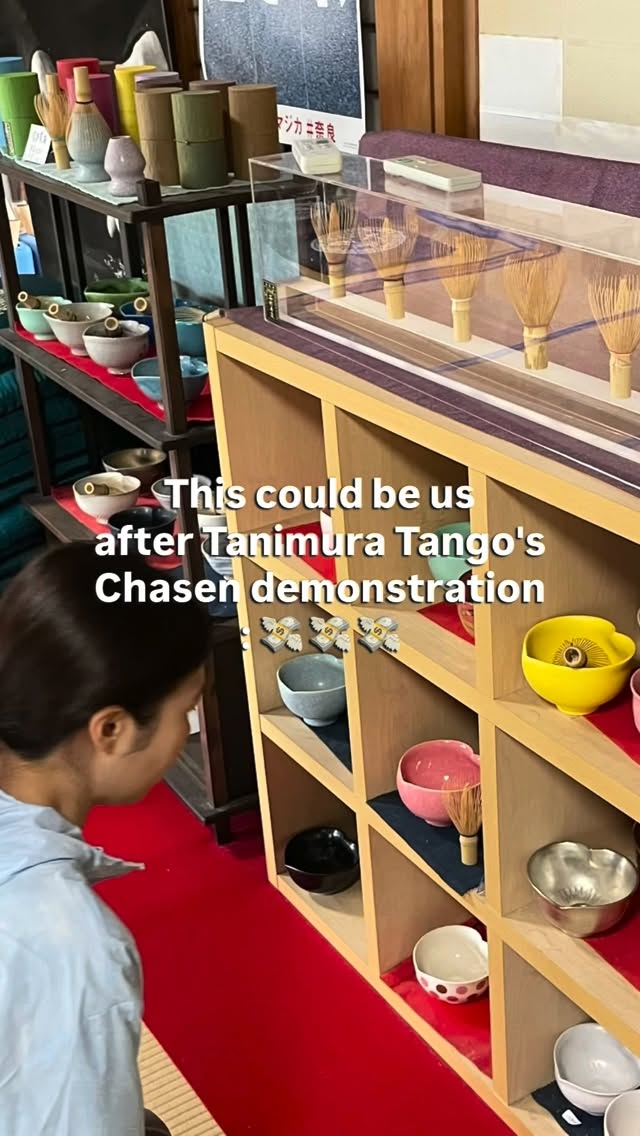 Get an exclusive studio tour from our official trip partner, Tanimura Tango
Join 2026 Kyoto Leisure Trip by Michi & Co. X Chaya & Co. now
Meet a chasen master from Takayama Village in Nara—Tango Tanimura, the 20th-generation head of the Tanimura family. The family has preserved the art of chasen making for over 500 years and is one of only three remaining families granted surnames by the Tokugawa government during the Edo period.
Explore the world of Japanese tea culture in Kyoto, Uji, and Nara. 6 days 5 nights in a small group of Tea Enthusiasts from Singapore and Thailand. Stay in a modern hotel with an onsen in the heart of Kyoto to ensure you will have some personal leisure time everyday. Enjoy learning about Janpanese tea with our Nihoncha Instructor.
This year, we are coming back with Chaya & Co. and our official trip partners–Marukyu Koyamaen, Tango Tanimura and Asahiyaki
_________________________________________________
Matcha Leisure Kyoto 2026 Trip
Tuesday 16 – Sunday 21 June 2026
For inquiries, please send us a message
#teatrip #michiandcotravel #kyoto #japantravel