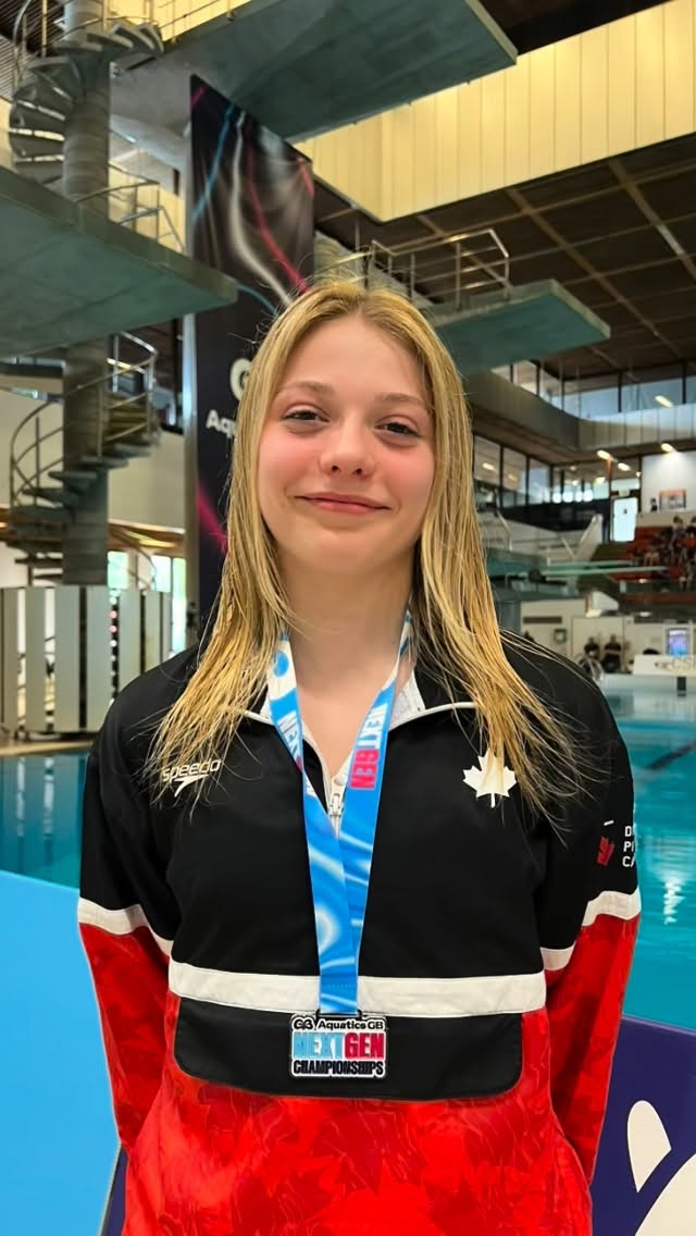 Looking back to April ✨
iDive’s Maia Jane proudly represented Canada at the Next Gen Championships in Edinburgh, Scotland.
Maia delivered an outstanding performance, capturing 🥈 Silver on Girls B Platform and placing 4th on 1m, showing incredible resilience after a tough start on 3m.
We are so proud of you, Maia — your strength, determination, and growth truly stood out on the international stage. What an amazing experience! 💫
A big thank you to Team Canada coach Aaron Dziver for his incredible support, guidance, and leadership throughout Maia’s competition.
#iDive #TeamCanada #NextGenChampionships #Diving #idivevancouver
