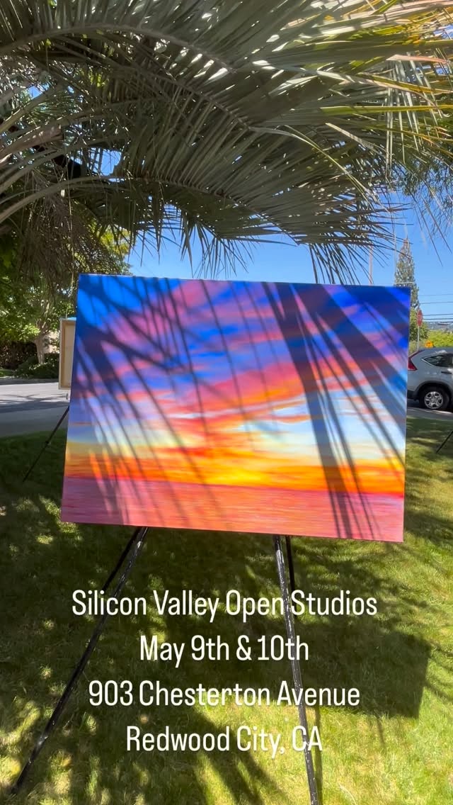 Open Studios this weekend
At 903 Chesterton Ave in Redwood City
#seascape #sunset #oceans #artoftheday #waves #abstractart #abstract #impressionist #originalart