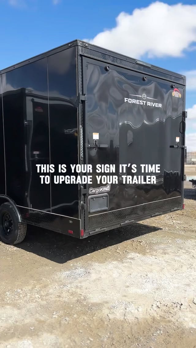 This is your sign to stop fighting with your old trailer.
Upgrade to something that actually works as hard as you do!!
We have everything from cargo to flat decks, dump trailers, utility & more to handle all your jobs this season!
Visit www.chuchwagon.com to see our live inventory
#trailer #cargotrailer #yyc
Cargo trailer Calgary | Calgary trailer sales
