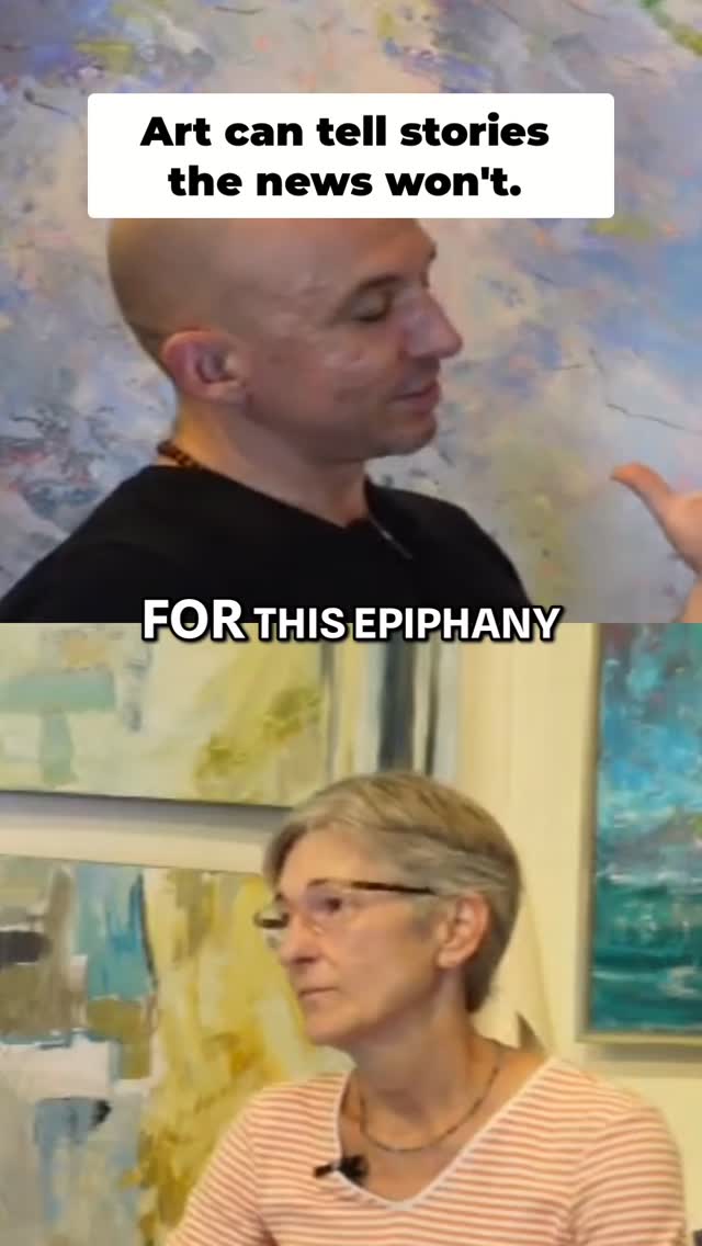 What happens when art becomes a way to carry the stories people need to hear?
In our latest #choose954 Podcast episode, Vicki Rosenthal, MSW of @vickirosenthal.art shares the 2018 epiphany that led her to use visual art as a vehicle for social justice.
After visiting people in detention centers, Vicki realized she could help tell the personal stories behind the headlines. Stories of asylum, immigration, dignity, humanity, and hope.
One of the most powerful parts of our conversation was hearing how she began painting shoes for people whose stories needed to travel. In one case, a person brought those hand-painted shoes to representatives in Congress to help advocate for immigration justice.
That is the power of art.
That is the power of story.
That is the power of showing up.
Join us Friday, June 12, 2026 as Vicki joins us for CreativeZen’s 8 year anniversary event.
Doors open at 8:30 AM for coffee and community connection.
Talk begins promptly at 9:00 AM.
RSVP here:
https://june-2026-creativezen.eventbrite.com/
This episode was recorded from @karenhewitthagan's studio at @zeroemptyspaces inside @dcotadesign, surrounded by the creative energy that makes these conversations so meaningful.
#CreativeZenTalks #Choose954Podcast #VickiRosenthalArt #ZeroEmptySpaces