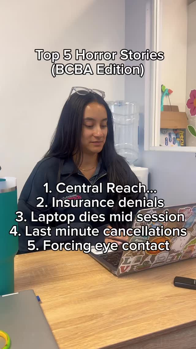 Every BCBA has at least one of these on their weekly bingo card 😂💻
From Central Reach crashing at the worst possible moment to last-minute cancellations… the struggle is REAL.
BCBAs/RBTs — which one is your personal horror story? 👇
#EvolvingMindsTogether #Bcba #RBT #ABATherapy