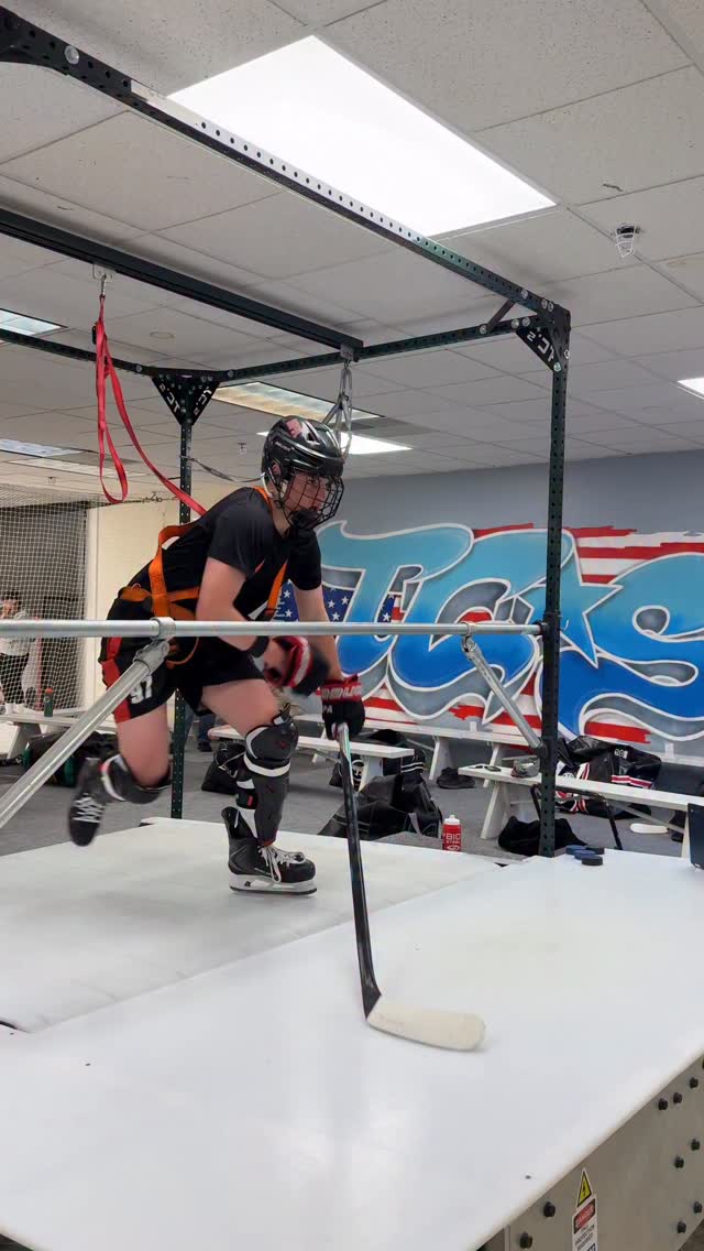 Mason’s first treadmill session in the new facility! Day 1 is his summer program begins NOW!