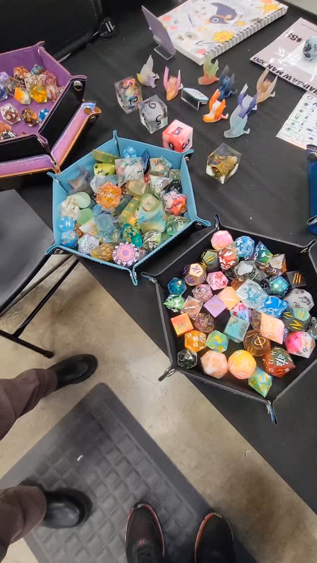 where do weird dice come from? this thing! #dnd #dice