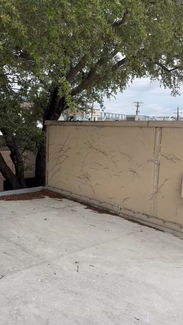 Trouble shooting on a low slope roof.