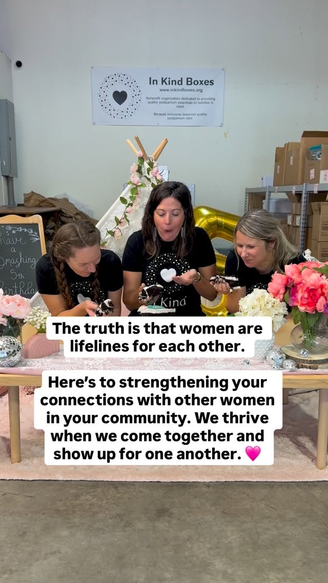 Building a village over here because you deserve it!
You should never have to feel alone on this journey. We’ve got you 🩷
#bethevillage #inkindboxes #empoweredwomenempoweringwomen