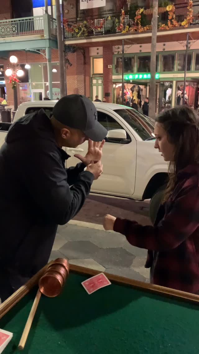 When the magic hits hard! Come see some more at The Magicians Table at the Straz in Ybor through 31 May. #ybor #tampa @strazcenter @magicianstablemelb @themagicianstableldn